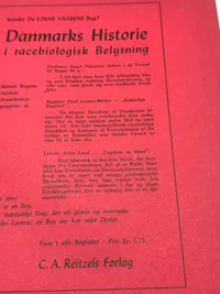 Originalt Sjældent D.N.S.A.P. propaganda hæfte WW2