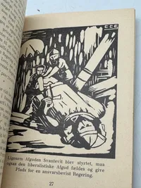 Originalt Sjældent D.N.S.A.P. propaganda hæfte WW2