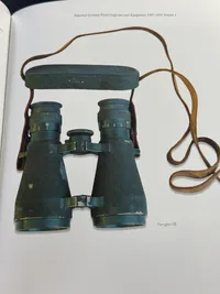 Original Imperial German WWI Fernglas 08 Binoculars (Dienstglas)