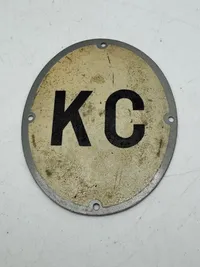 Originalt ww2 skjold: CB KC