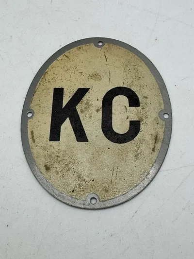 Originalt ww2 skjold: CB KC