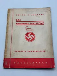 Originalt Sjældent D.N.S.A.P. propaganda hæfte WW2