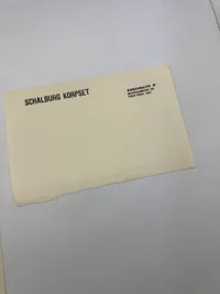 Originalt brevpapir Schalburgkorpset Blegdamsvej