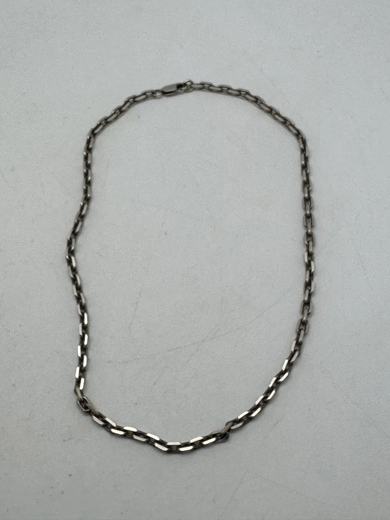 Original sølvkæde af sterling sølv, 23,6 gram