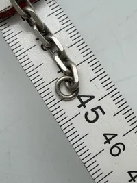 Original sølvkæde af sterling sølv, 23,6 gram