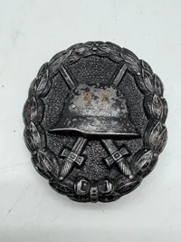 Originalt Tysk WW1 såret tegn 3 klasse sort