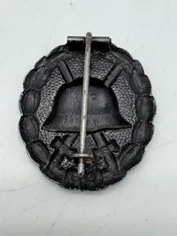 Originalt Tysk WW1 såret tegn 3 klasse sort