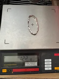 Original armbånd af sterling sølv, 12,2 gram