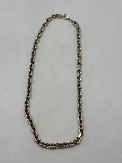 Original sølvkæde af sterling sølv, 48,8 Gram