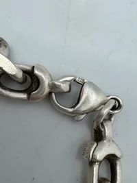 Original sølvkæde af sterling sølv, 48,8 Gram