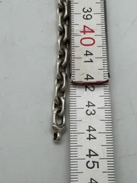 Original sølvkæde af sterling sølv, 48,8 Gram