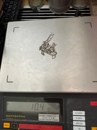 Original sølvkæde af sterling sølv, 10,4 gram