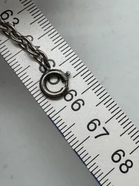 Original sølvkæde af sterling sølv,