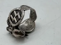 SS veteran ring af sølv