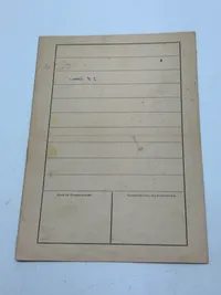 Originalt Sjældent brev fra Auschwitz 1941
