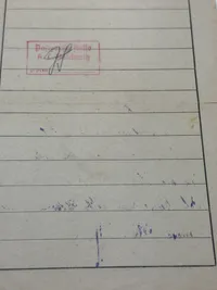 Originalt Sjældent brev fra Auschwitz 1941