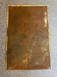 Stort originalt BSA skilt
