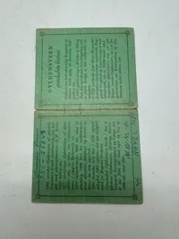 Original tilladelse fra Gyldensteen gods underskrevet af Greve Carl-Johan Friedrich-Franz Hugo Bernstorff-Gyldensteen 1967