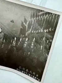 Originalt D.N.S.A.P. presse foto Von Schalburg, Sjældent