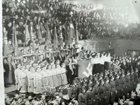 Originalt D.N.S.A.P. presse foto Von Schalburg, Sjældent