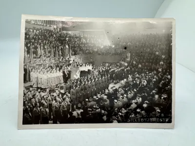 Originalt D.N.S.A.P. presse foto Von Schalburg, Sjældent