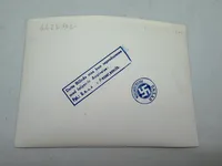 Originalt D.N.S.A.P. presse foto Von Schalburg, Sjældent