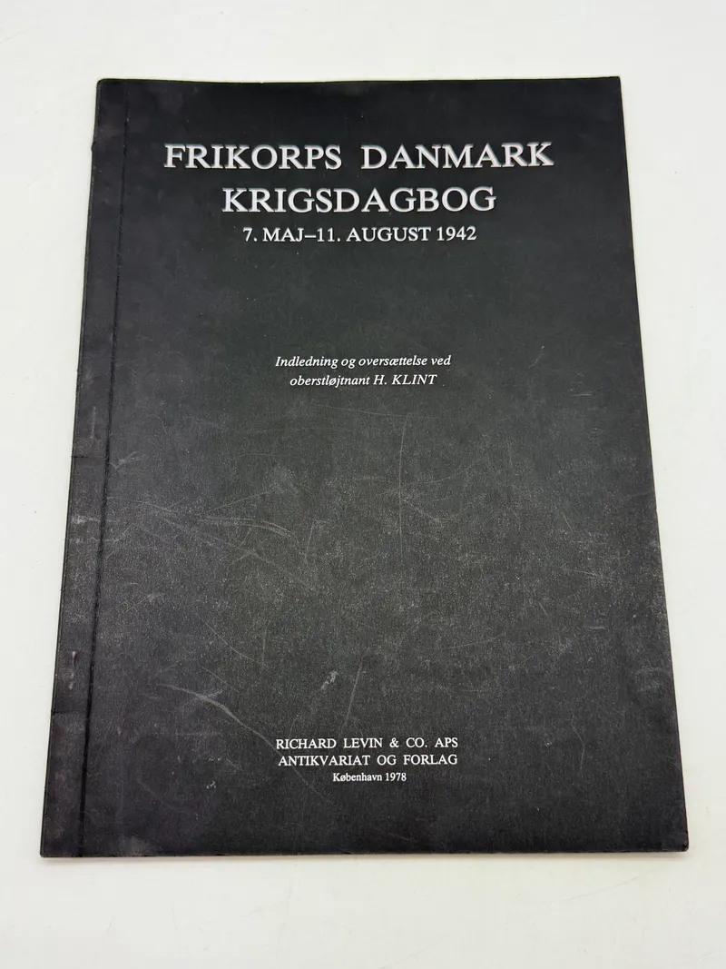 Frikorps Danmarks krigsdagbog tidliger tilhørt  Michael Holte Biering