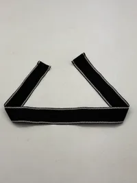 Original GESTAPO SD cuff title -blank. Correct  blank  cuff  title for  the  Sicherheitsdienst des Reichsführers-SS or SD. This was the intelligence agency of the SS and the NSDAP in Nazi Germany
