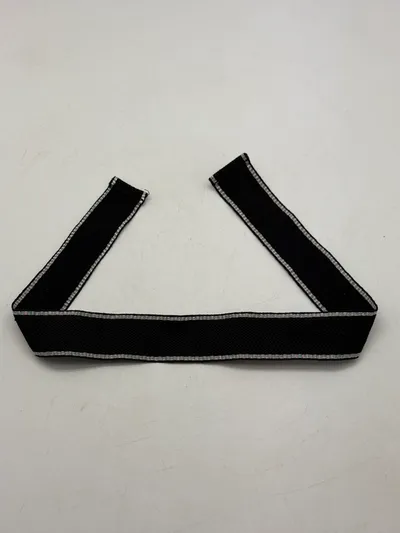 Original GESTAPO SD cuff title -blank. Correct  blank  cuff  title for  the  Sicherheitsdienst des Reichsführers-SS or SD. This was the intelligence agency of the SS and the NSDAP in Nazi Germany