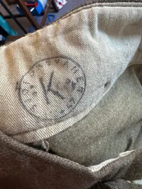 Original Engelsk model 1940 uniform dateret 1945
