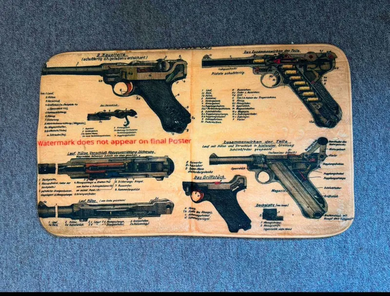 Luger bademåtte
