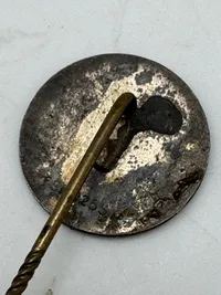 Original Ekstremt sjælden SS nål fremstillet i Danmark af Fritz S.C. Heimbürger i Sterling sølv, kendes kun i to kendte eksemplare