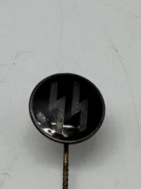 Original Ekstremt sjælden SS nål fremstillet i Danmark af Fritz S.C. Heimbürger i Sterling sølv, kendes kun i to kendte eksemplare