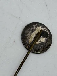 Original Ekstremt sjælden SS nål fremstillet i Danmark af Fritz S.C. Heimbürger i Sterling sølv, kendes kun i to kendte eksemplare