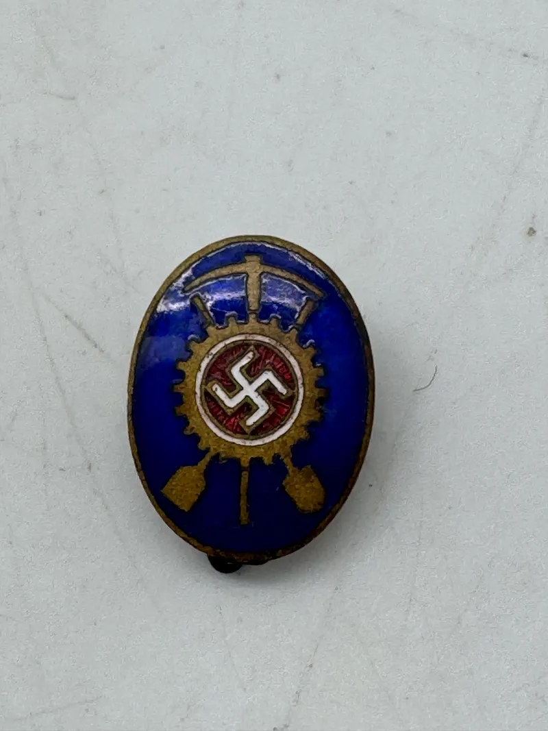 Original dansk nål fra Lands Arbejds Tjenesten D.N.S.A.P