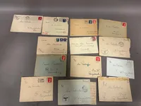 Samling feltpost WW2 fra samme mand