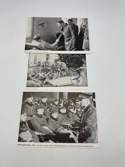 Tyske foto med Leibstandarte SS Adolf Hitler stempel