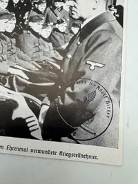 Tyske foto med Leibstandarte SS Adolf Hitler stempel