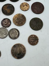 Samling danske  skillingsmønter