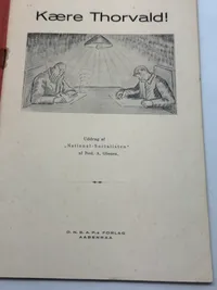 Originalt Sjældent D.N.S.A.P. propaganda hæfte WW2