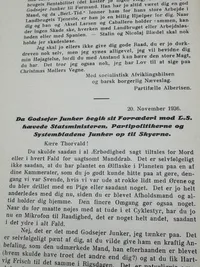 Originalt Sjældent D.N.S.A.P. propaganda hæfte WW2