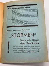 Originalt Sjældent D.N.S.A.P. propaganda hæfte WW2