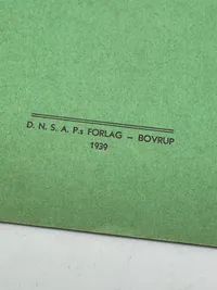 Originalt Sjældent D.N.S.A.P. propaganda hæfte WW2