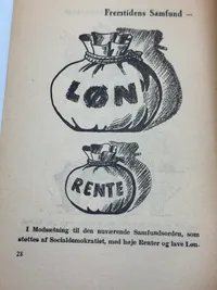 Originalt Sjældent D.N.S.A.P. propaganda hæfte WW2