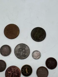 Samling danske  skillingsmønter