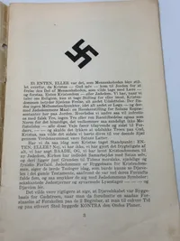 Originalt Sjældent D.N.S.A.P. propaganda hæfte WW2