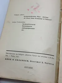 Originalt Sjældent D.N.S.A.P. propaganda hæfte WW2