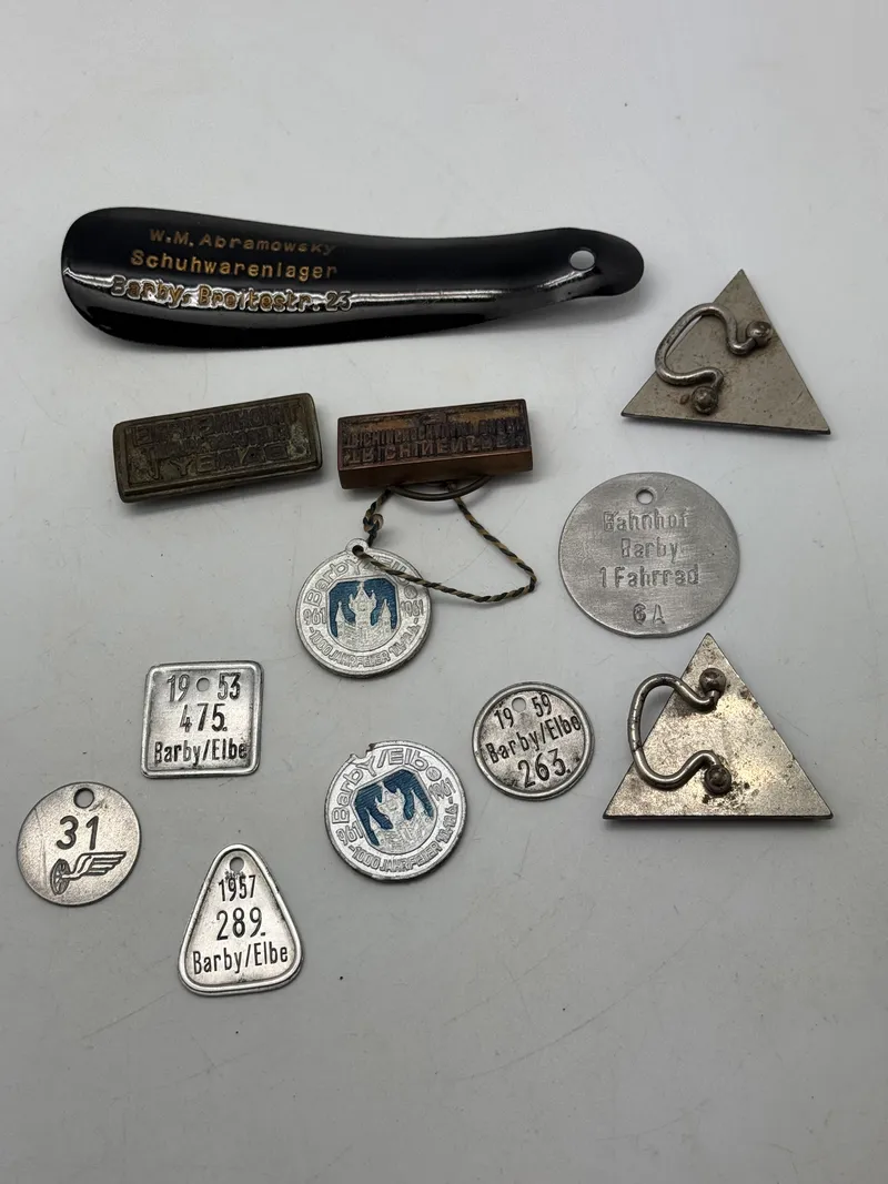 Samling poletter mm. WW2 og efter