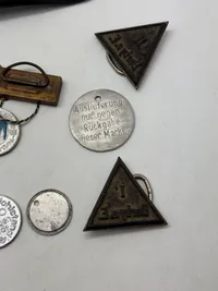 Samling poletter mm. WW2 og efter