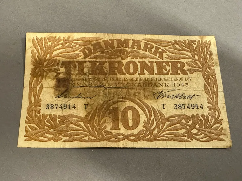 Original 10 kr 1943